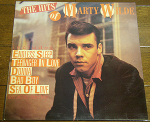 Marty Wilde - The Hits - LP/ 60s,ロカビリー,Jezebel,Endless Sleep,Sea Of Love,Tomorrows Clown,Johnny Rocco,Philips,イギリス盤,1984