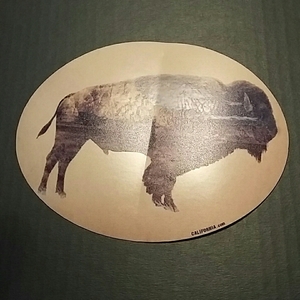  Buffalo sticker California 