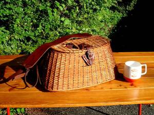 入手困難★極上Vintage【L.L.Bean】お宝エルエル・ビーン★Split Willow Creel／クリール★稀少Made in U.S.A.♪