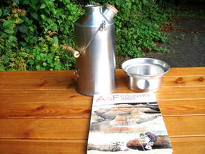 入手困難★オリジナル★英国製【Eydon Kettle】お宝The Storm Kettle／焚き火用ケトル★稀少Made in England♪