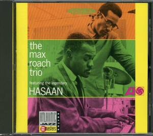 ジャズ■The Max Roach Trio Featuring The Legendary Hasaan / same (1992) 廃盤 デジタル・リマスタリング仕様