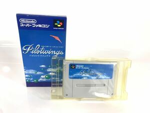Nintendo 任天堂　ニンテンドー　スーパーファミコン　ソフト　スカイスポーツ シミュレーション　PILOTWINGS パイロットウィングス