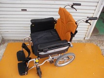 KS-22-0817-14　背もたれ・クッション代用品　介助式車椅子　ラクーネ3　LK-3_画像1