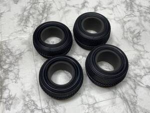 ☆新品未使用 タミヤ 前輪・後輪 デュアルブロックタイヤK 【DT-02 DT-03 DF-03 TT02B DB-01 TD2 TD4 レーシングファイター アバンテ】