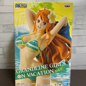 バンプレスト ワンピース GRANDLINE GIRLS ON VACATION-NAMI Aカラー / ナミ フィギュア