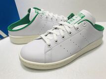 極美品!! 2020製 adidas アディダス FX5849 STAN SMITH MULES スタンスミス ミュール 白緑 23cm US 5.0 箱付き スリッポン サンダル_画像5