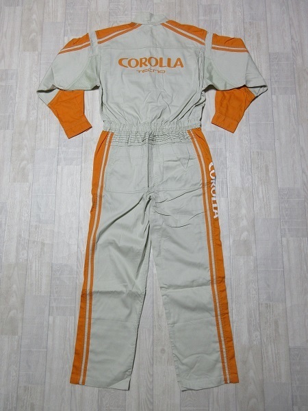 『 送料無料!』★ 新品・未使用品!?《旧モデル!》夏用【トヨタ・TOYOTA・カローラ】作業服!長袖メカニックツナギ・オールインワン・L