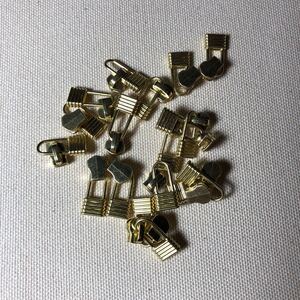 YKKファスナー 3番金属用 スライダー ゴールドメッキ 15個