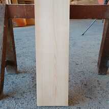B-951【108.5×21.5×4.7cm】国産ひのき　板　　 カウンター 棚板 看板 一枚板 桧 檜 DIY_画像5