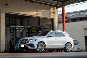 22インチ 4本セット T&T forged 鍛造 ホイール ベンツ AMG 全車種に対応 GL G GLE GLS GLC w167 C167 X167 x166 pcd112 等オーダーで作製