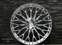 22インチ 4本セット T&T forged 鍛造 ホイール トヨタ レクサス 全車種に対応 LC300 ランクル300 lx600 等にオーダーで作製 pcd114.3_画像7