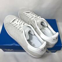 【新品】adidas STAN SMITH アディダス スタンスミス メンズ レディース スニーカー スエード グレー グレイ FV1092 24.0_画像6