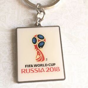 【新品】FIFA公式 ロシアワールドカップ 大会ロゴキーホルダーの画像3