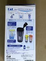 　　携帯用浄水タンブラー OFFICE ROKA／貝印　kai／300ml／FP2053 黄色_画像4