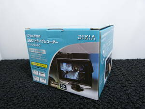 ●株式会社TOHO DIXIA リアカメラ付き 360° ドライブレコーダー DX-DR360 カー用品 車載 3.0型液晶ディスプレイ 12V車専用 未使用保管品●