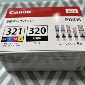 Canon キャノン 320 321 5mp 5色 純正インクカートリッジ 純正品