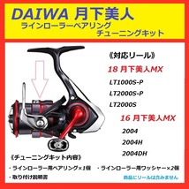 △ 送料込 DAIWA ダイワ 月下美人 ラインローラー ベアリング　 セット_画像1