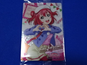 ★【在庫4】ラブライブ! サンシャイン!! The School Idol Movie Over the Rainbow ウエハース 私服衣装 ver. 18 黒澤ルビィ 【送料63円~】