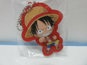 ワンピース ★ルフィ★ラメ入り・アクリルチャーム★コレクション★POMMOP★未使用品★ONE PIECE ★ ★