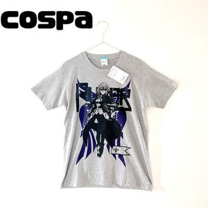 新品 fate セイバー cospa Tシャツ 半袖シャツ 二次元コスパ Mサイズ グレー アニメTシャツ タグ付き 送料無料 オフィシャル 正規品 灰色