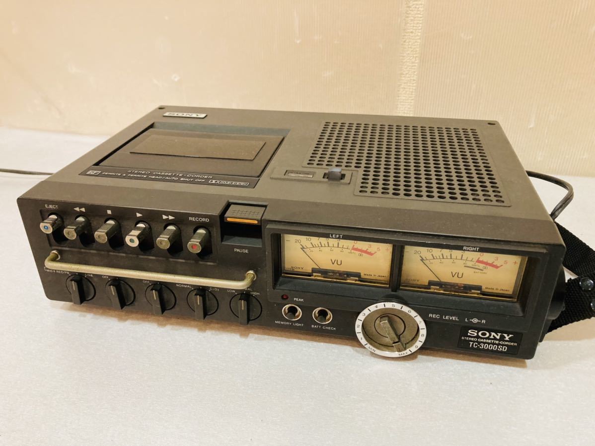 2023高い素材 SONY カセットデンスケ TC-3000SD ♪ - grupofranja.com