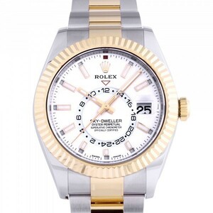 ロレックス ROLEX スカイドゥエラー 326933 ホワイト文字盤 中古 腕時計 メンズ