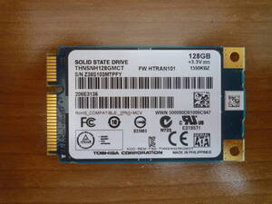 正常判定◆使用時間少 2109時間◆TOSHIBA THNSNJ128GMCT◆CSSD-M128HLHG5Q ◆mSATA SSD 128GB