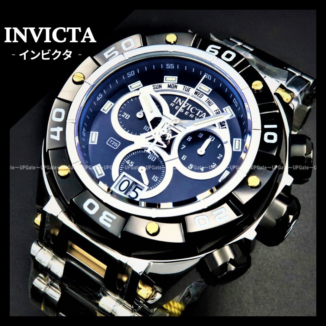 Yahoo!オークション -「invicta reserve」の落札相場・落札価格