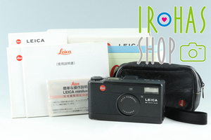 Leica Minilux 35mm Point & Shoot Film Camera With Box #42317L1