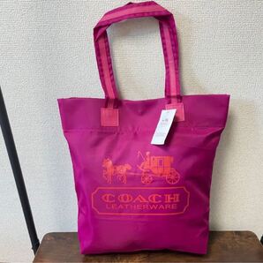 COACH コーチ エコバッグ新品未使用 タグ付き