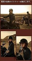新品 ハーフヘルメット 内蔵ゴーグル 12色 半帽ヘルメット 男女兼用 バイクヘルメット 半キャップ ヘルメット Ｍ-XXL選択可 C-M_画像5