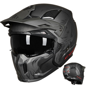 新品　バイクヘルメット フルフェイスヘルメット 半帽ヘルメット 男女兼用 レーシング かっこいい アメリカレトロスタイル 8色 E-XL