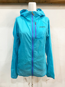 2199★Patagonia/パタゴニア Women's Houdini Jacket フーディーニ ナイロンジャケット ターコイズブルー系 レディースXSサイズ ★