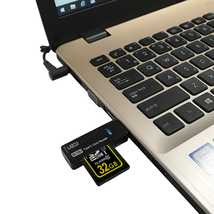 送料無料メール便 カードリーダー USB3.0 /スマホ・タブレット対応） USBタイプC SD&マイクロSD L-TCRS-3.0/3676 Lazosｘ３個セット/卸_画像9