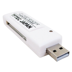 送料無料メール便 小型CFカードリーダー/ライター コンパクトフラッシュ128GB対応 CF-USB2/2 変換名人/9699