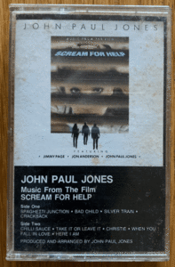 ◆JOHN PAUL JONES/ジョン・ポール・ジョーンズ◆輸入盤カセットテープ/SCREAM FOR HELP//EX:LED ZEPPELIN