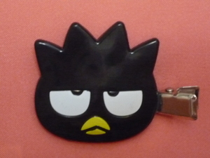  ultra rare! Kawai i! Sanrio Bad Badtz Maru face type hair - clip *