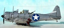 雅工房製1/72 アメリカ海軍急降下爆撃機SBD3CV６エンタープライズ所属　Clarence Wade Mcclusky大尉機ミッドウェー海戦時②_画像4