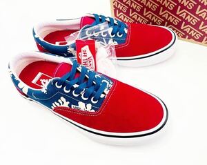 デッド!! 名作!! VANS PRO ERA RED / BLUE バンズ プロ エラ スエード レッド ブルー us 10 / 28 ㎝ 箱付き