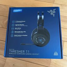 Razer Thresher 7.1 PS4? 対応 Dolby 7.1ch サラウンドサウンド ワイヤレスヘッドセット RZ04-02230100-R3M1_画像1