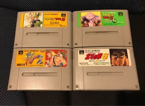 ドラゴンボールZ 超武闘伝2本、ファイナルファイト2、北斗の拳6 まとめ売り