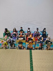 『開封展示品』【禰豆子フィギュアおまけ付き】鬼滅の刃プレミアムちょこのせフィギュア 柱9人+炭治郎、禰豆子、カナヲ セット