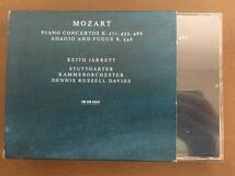 2CD/MOZART PIANO CONCERTOS K.271.453.466　ADAGIO AND FUGUE K.546　KEITH JARRETT/【J15】 /中古_画像1