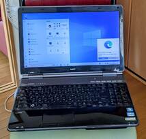 中古NEC ノートパソコンLL750FS6B LaVie LL750/F windows"7　Core i7。_画像1