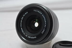 【極上品】 FUJIFILM 交換レンズXC15-45mmブラック XC15-45MMF3.5-5.6OIS PZ B　#4308