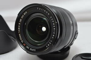 【美品】 FUJIFILM X 交換レンズ フジノン ズーム 標準 コンパクト 18-55mm XF18-55MMF2.8-4 R LM OIS #4411