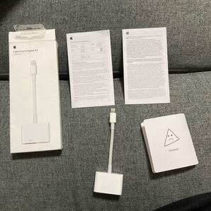 Apple Lightning DIGITAL AV Adapter 純正品 MD826AM/A アップル