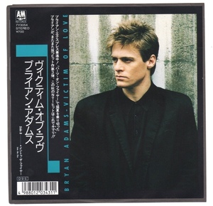 EP BRYAN ADAMS ブライアン・アダムス ヴィクティム・オブ・ラヴ イントゥ・ザ・ファイヤー 7Y3054