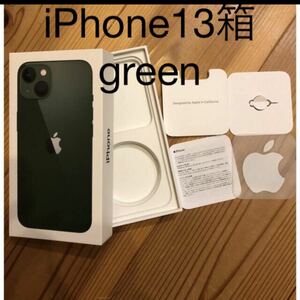 iPhone 13 128GB green 箱など付属品