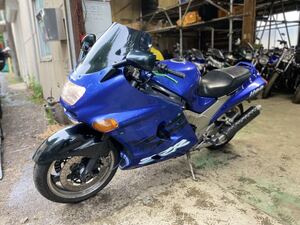 ZZ-R1100 D型 走行36525マイル エンジン始動動画有り!返品可能!ZZR1100 ZXT10D フルパワー逆車 車検令和6年7月